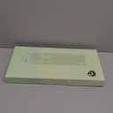 FOPETT Wireless Keyboard and Mouse Combo - 2.4G Full-Sized Cute Colorful Mouse and Keyboard with 104 Round Keys Retro Typewriter Keyboard for Laptop/Windows/PC - Pink Gradient