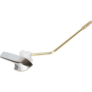 Left Side Trip Lever with Metal Arm Compatible with Kohler Highline Toilets, Replacement Part 30324 Fits for Tank #K-4518, # K-4519 - Chrome