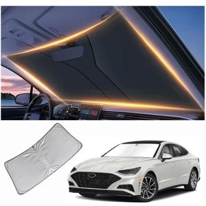 Windshield Sun Shade for Hyundai Sonata Front Window Shades Cover for 2010-2025 Sonata Windshield Sun Visor Protector Car Accessories