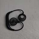 Portable Neck Fan, 2600mAh Battery Operated Ultra Quiet Hands Free USB Fan with Strong Wind, 360 Adjustable High Flexibility Wearable Personal Fan for Home Office Outdoor Travel (Black)