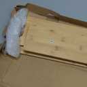 IIIOIIIA Bamboo Over the Stove Spice Shelf for Kitchen, 31.5" Spice Rack Organizer Shelf with 6 hooks, 11.4" Height Extra Storage Countertop, Easy to Assemble (30")