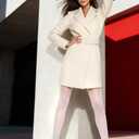 Mila Marutti White Sheer Tights for Women | Bridal Pantyhose Made in EU | Nylons Stockings for Women - White, S