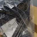 Pipishell 3 Tier Rolling Cart Organizer, Plastic Rolling Cart with Lockable Wheels & Reinforced Handle, Lightweight Utility Storage Cart for Nursery, Kitchen, Craft Room, Black