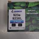 Hirmod Ink 923e, 923XL Cartridges 2 Pack Black