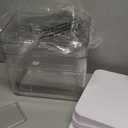 iCASA Trash Bag Dispenser Dishwasher Pod Organizer, 3 in 1 Grocery Garbage Bags Holder Storage Box Clear Laundry Room Pods Dishwasher Tab Cleaner Tablets Container Pantry Kitchen Under Sink Organizers