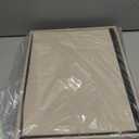 ALASDO Storage Ottoman Footrest Stool Small Ottoman with Storage Foldable Ottoman Foot Rest Footstool Bench for Living Room 17x13x13inches Beige