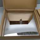 16 inch Large Rain Shower Head Ceiling Mounted - All Metal 304 Stainless Steel, Full Body Rainfall Shower with 324 Silicone Nozzles - Waterfall Bathroom Square Showerheads, Chrome Polished