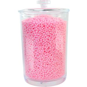 Skywin Small Plastic Laundry Jars with Lid 4.3 x 4.3 x 7.7 Inches, Laundry Detergent Jar for Laundry Room, Dishwasher Pod Container (Clear) (1 Pack)