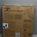 MYPET North States Paws Portable Pet Gate: 26-40" Wide. Pressure Mount. No tools needed. Made in USA. Dog Gate 23" Tall, Expandable, Durable Dog Gates for Doorways, Light Gray