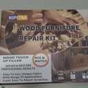 Wood Repair Kit, 12 Color Wood Fillers, Furniture Repair Kit, Repair Scratch, Cracks, Stains, Discoloration for Wood Furniture, Door, Cabinet, Floor, Table Surface Wood Touch up Filler Wood Paint