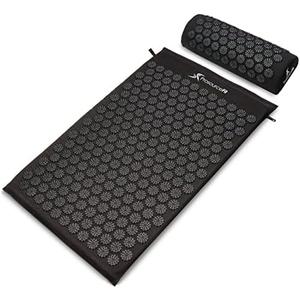 ProsourceFit Acupressure Mat and Pillow Set for Back/Neck Pain Relief and Muscle Relaxation