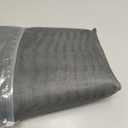 MAGZO Magnetic Screen Door, Fit Door Size 34 x 82 Inch, Actual Screen Size 36" x 83" Durable Fiberglass Mesh Curtain Middle Opening Screen Door with Full Frame Hook&Loop-Gray