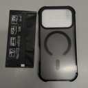 Gotubiim for iPhone 17 Pro Case,Screen Protector*2,Anti-Yellowing,Compatible with MagSafe,[Military Grade Drop Tested] Heavy Duty Magnetic Phone Case for iPhone 17 Pro 6.3",Black-B