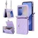 KSELF Leather Case for iPhone 17 Pro Max Case, Protective Slim with Kickstand Shockproof Phone Cases, Builtin Invisible Stand Compatible with iPhone 17 Pro Max 6.9'' (Blue)