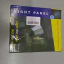 Juesi Flat Book Light Page Book Light for Reading in Bed at Night Clear LED Book Full Page Light Illuminator Panel Plate Lamp Board Wireless (White)