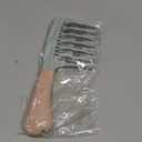 Wide Tooth Comb for Curls, Detangling Comb with Double Row Wavy Tooth for Curly/Wavy/Thick/Long/Wet & Dry Hair, Detangler Hair Brush Large Tooth Shower Hair Comb for Women Girl Men (Green)