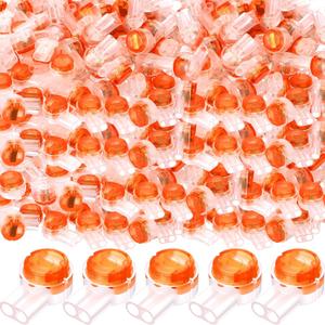 Zhengmy 1000 Pcs UY2 K2 Gel-Filled Waterproof IDC Network Cable Connectors Wire Connectors Splice Terminals for Telephone Network Cable Moisture Butt Connector for Electrical, Automotive, Data Lines