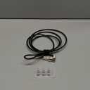 Kensington Universal 3-in-1 Combination Laptop Lock, Computer Security Locking Cable - Resettable Version (K62316WW), Black