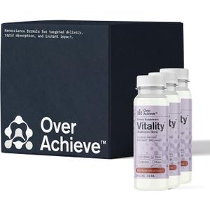 Supplement Variety Pack with Advanced Nanoscience Technology, 3 Pack, Stress Calming Relax Drink, Sleep Aid Drink, Mushroom Supplement Drink, 2 oz Shot (EXP 09/29/25)
