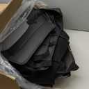 for Honda CRV Seat Covers 2017-2022 - Custom Fit CRV Seat Covers EX-L/EX/LX/Sport/Touring/Special Edition Hybrid & Gas - Leather CR-V Seat Cover Full Set Waterproof - Black and Gray