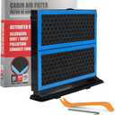 CF12775 Cabin Air Filter with Nutshell Activated Carbon Compatible with Subaru Forester 2019-2025, WRX 2023-2025.