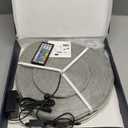 zoegi 500ft Outdoor LED Strip Lights Waterproof,Music Sync RGB IP68 Outside Led Light Strips Waterproof with App and Remote,Exterior Led Rope Lights for Deck,Balcony,Roof,Garden,Pool (500FT)