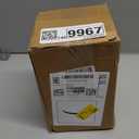 Yeaqee 50 Pcs Mini Metallic Paper Gift Bags with Handles 4x2.75x4.5'' Tiny Small Gift Bags with Thank You Tag for Wedding Graduation Birthday Party Return Gifts Jewelry Business (Dusty Blue, Silver)