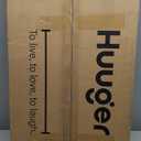 Huuger Folding Desk for Small Spaces, 31.5 Inch Foldable Computer Table, for Home Office, Study, Bedroom, Dorm, Space Saving, Small Writing Work Office Computer Desk, Easy to Fold, Rustic Brown