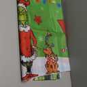 Sunwer Merry Christmas Fence Banner Green Elf Xmas Winter Holiday Party Decor Yard Porch Sign Decoration Photo Booth Backdrop (Green-A)