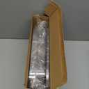 YOSHIONAL Rotating Makeup Vanity Organizer, Bathroom Countertop Cosmetic Skin Care Storage, Cosmetic Display Case with Brush Holder, for Skincare Perfume Cosmetics, Detachable Hanging Trays & Hooks