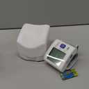 Wrist Blood Pressure Monitor LCD Display, Adjustable Wrist Blood Pressure Cuff 90x2 Reading Memory Wrist Bp Monitor with Storage Case(White)