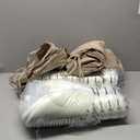 SUNROX Gel Memory Foam Chair Cushions, FadeShield Water-, Stain-Resistant Durable Reversible Seat Cushion Pads with Ties for Indoor/Outdoor Kitchen Dining Office 17"x16" Set of 6, Husk Birch