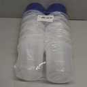 Food Storage Containers with Twist Top Lids, Ultra Thick Airtight Plastic Containers for Soup, Leftover, Ice Cream, Overnight Oats, BPA Free Stackable Freezer Containers [12 Pack-32 oz]