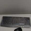 seenda Wireless Bluetooth Keyboard Mouse Combo, COE200 Ergonomic Keyboard with Wrist Rest, Silent Mouse, Multi-Device Connection, Full-Size Compatible for Windows PC Laptop Mac MacBook, Black