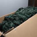 9 ft. Pre-Lit PVC Artificial Christmas Tree Hinged with 700 LED Lights and Stand