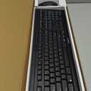 Cherry Stream Comfort Desktop Wireless Keyboard and Mouse | USB SX Scissors Mechanism | Whisper-Quiet Silent | Keystroke (Black, Desktop Combo) 
