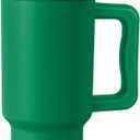 Simple Modern 40 oz Trek Tumbler with Handle and Lid | Cup Holder Friendly Insulated Stainless Steel Travel Mug | Basil