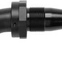 20AN AN20 45 Degree Elbow Hose End Fitting Swivel Aluminum Black
