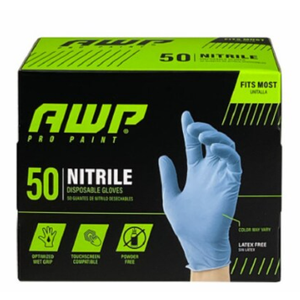 AWP Pro Paint Nitrile Disposable Gloves