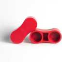 Rack-a-Tiers Slammers Rigid/PVC 3/4' Red Conduit Cap - 50 Pack (35075.RCC) (1)