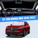 Foldable Sun Shade WODSTA Full Coverage Windshield Sunshade Compatible with Honda HRV 2016-2022 4-Layer Thickened Windows Visor 240T Polyester Windshield Sun Shade