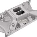 Intake Manifold Compatible with Ford Small Block Windsor V8 5.8L 351W Idle-6800 RPM Range Aluminum Dual Plane Intake Manifold # 84023# 431338A-8583