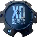 Wheel Hub Cap KMC XD Satin Black 6 Lug Bolt On XD820/XD835 Wheel Center Cap 1079L145SB-H42 1 PC