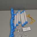 OCES Reflex Stick Game, Reflex Light-Up Sticks Reaction Training Hand Speed Challenge Game, Upgrade Hand Eye Coordination Training Toy Remote Control 3 Adjustable Speed (Light-Up Blue)