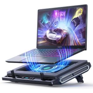 llano Laptop Cooler, Gaming Laptop Cooling Pad with 3500RPM Turbofan, 4.72 Inch External Fan Laptop Stand, Adjustable Variable Speed, Button Control, Seal Foam for Rapid Laptop13-17.3in, V10, Black llano Laptop Cooler, Gaming Laptop Cooling Pad with 3500RPM Turbofan, 4.72 Inch External Fan Laptop Stand, Adjustable Variable Speed, Button Control, Seal Foam for Rapid Laptop13-17.3in, V10, Black