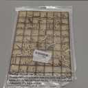 Blulu 248 Pcs 1 Inch Wood Alphabet Letters Numbers Blank Unfinished Wooden Letters Numbers for Crafts with Rustic Storage Tray for Spelling Learning Education Back to School Gifts(Wood Color)