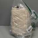 Rice White Nylon Travel Backpack / Daypack (Size 42x32x20 cm)