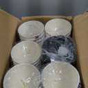 100 Pack Christmas Coffee Cups with Lids 16oz, Disposable Insulated Ripple Wall To Go Paper Coffee Cups for Hot/Cold Drinks Office Home Shop Event (Colorful)