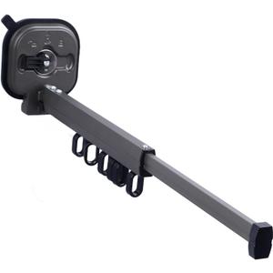 Retractable Clothes Drying Rack, Folding Space Saver Suction Cup Wall Mounted Laundry Hanger, Collapsible Clothing Dryer Racks for Balcony Laundry Bathroom Ideal for Homes Dorms