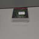 2 x Halloween Decorations, Witches Brew Wooden Sign Decor Desk Sign Black Vintage Wooden Block Sign Halloween Home Decor for Table Shelf 5 x 5 Inch